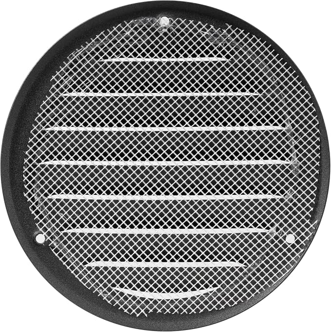 Repa Market 4'' Inch Anthracite Steel Vent Cover - Image 7
