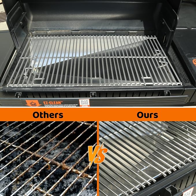 Stainless Steel Cooking Grates for Traeger Woodridge Pro Pellet Grill, Grill - Image 7