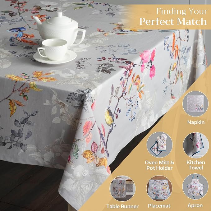 Maison d' Hermine Table Cloth Rectangle Table 100% Cotton 54 x 72 Inches Fall - Image 5