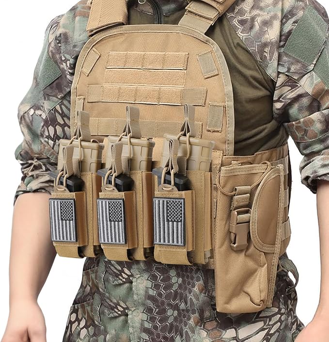 Open-Top Single/Double/Triple Molle Mag Pouch - Image 7