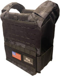 Northgym Adjustable Weighted Vest/Incl. 3D Weight Plates in 14lbs / 20lbs/ by NorthGym