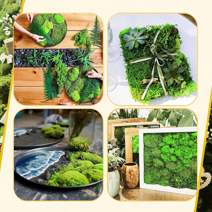 Zeyune 2 Pcs Fake Moss Table Runner - Image 6