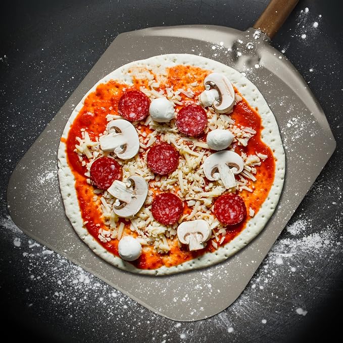 Q Pizza Aluminium 12" Pizza Peel - Image 5