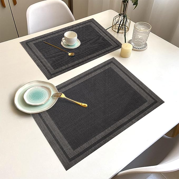 Placemats Set of 12 Washable&Wipeable Place mats - Image 6
