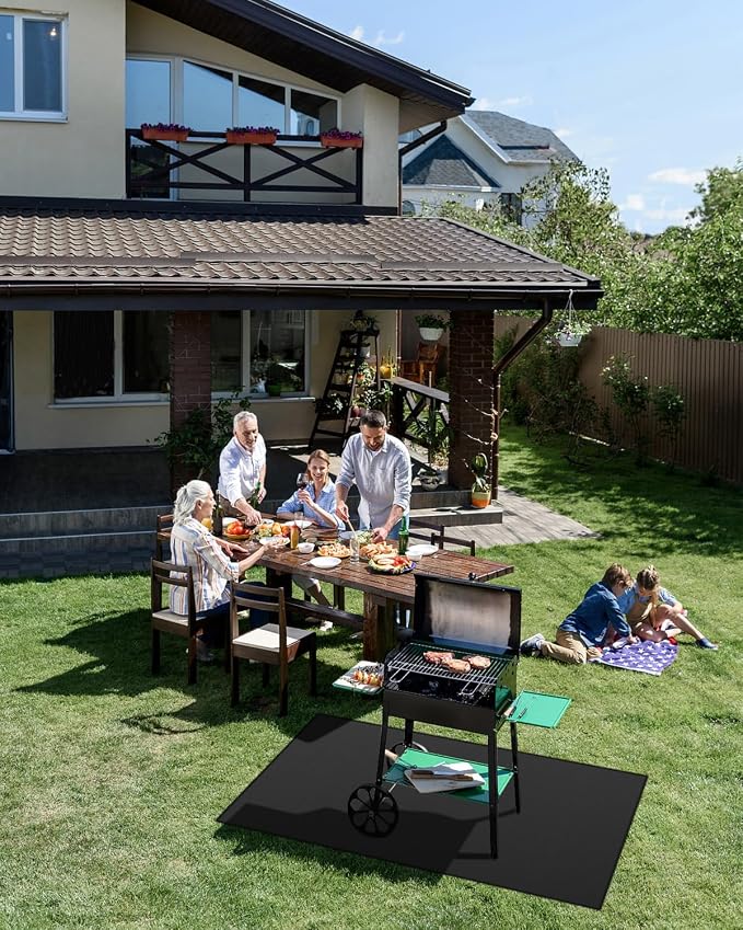 65 x 40 inch Heavy Duty Large Under Grill Mats - Image 8
