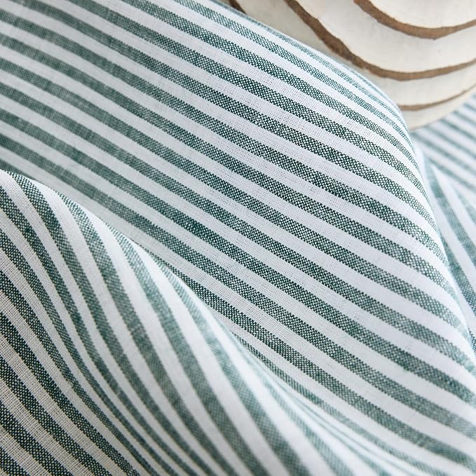 Solino Home Linen Striped Table Runner 108 Inches Long - Image 9