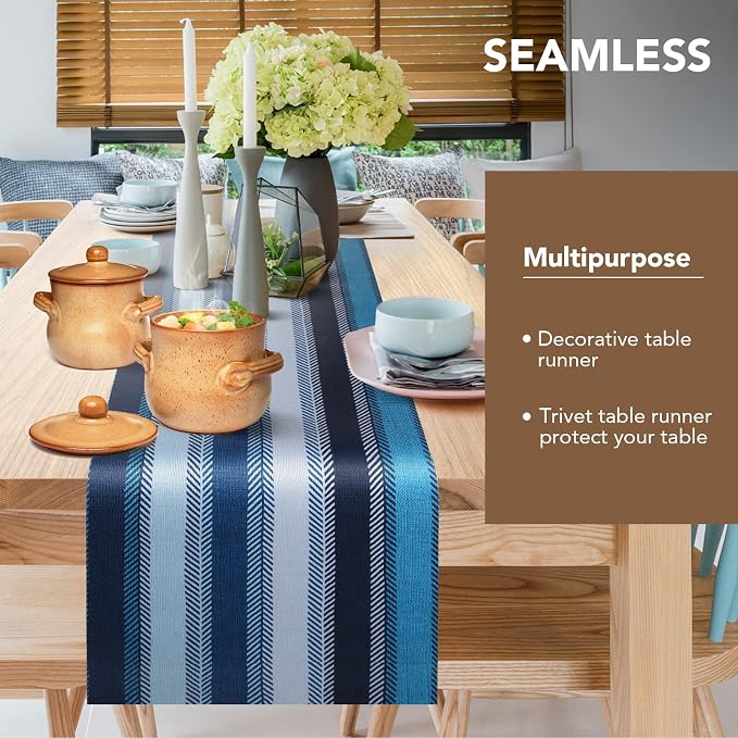 Trivet Table Runner Hot Plates Mat 12 X 40 Inch Heat Resistant Table Protector - Image 3