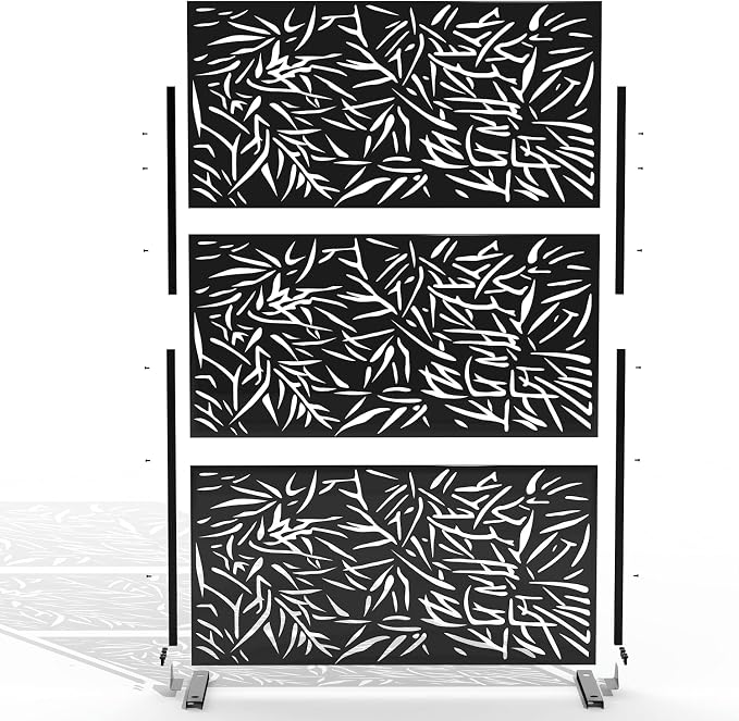 Elevens Patio Privacy Screen Balcony Decorative Screen Set - Image 4