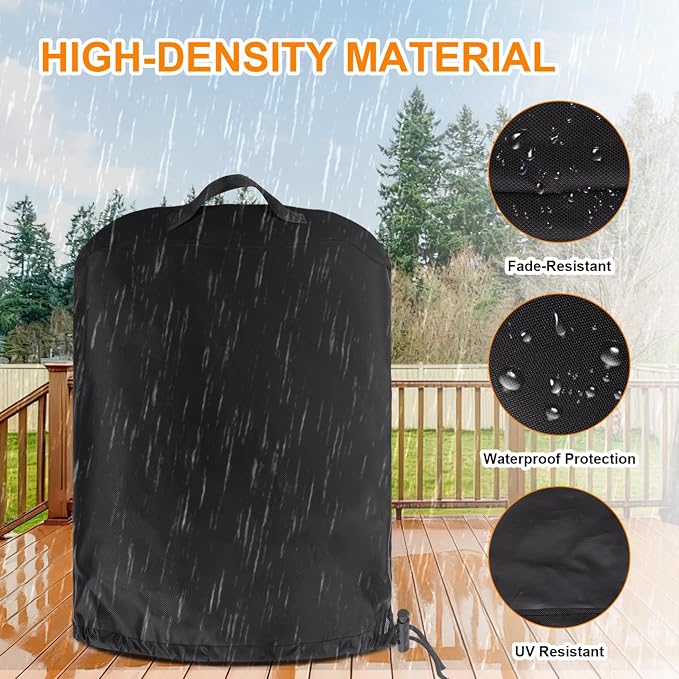 Fire Cover for Ninja Fireside360: Outdoor Heavy Duty 600D Oxford - Image 3