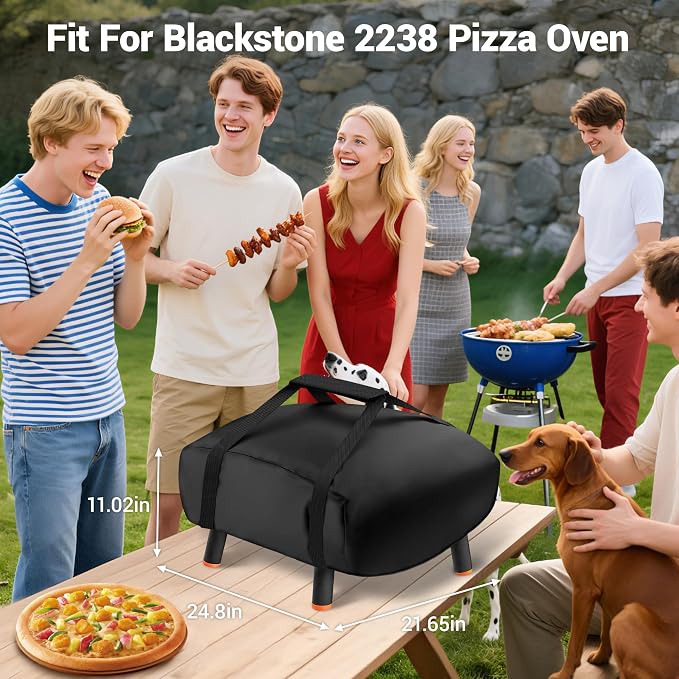 Pizza Oven Cover for Blackstone 2238 2379 5967, Portable Pizza Oven Carry Cover - Image 3