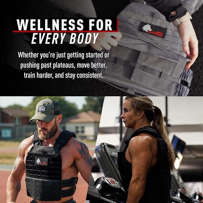 Wolf Tactical Adjustable Weighted Vest - Image 6