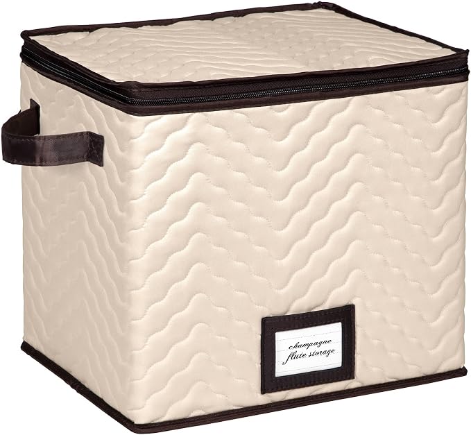 Wine Glass Storage Box with Dividers - Image 6