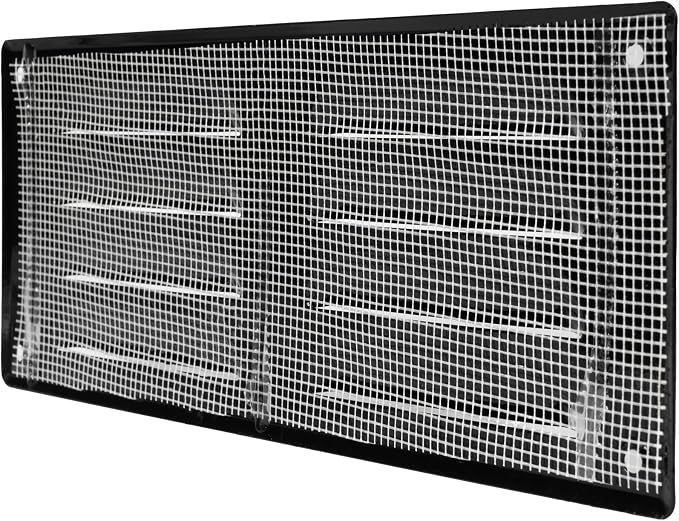 Repa Market 10" x 4" Inch Black Air Vent Cover - Image 8