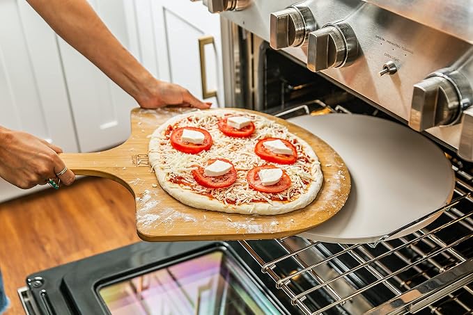 Cuzi Gourmet XL 4-Piece Pizza Stone Set - Image 3
