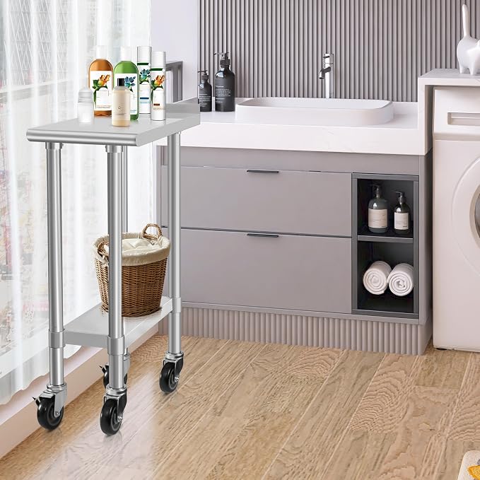 HARDURA Stainless Steel Commercial Work Table - Image 7