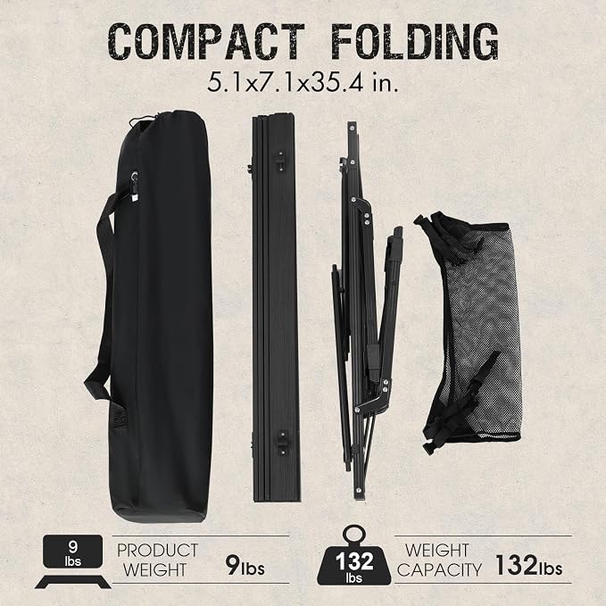 PORTAL Camping Table Foldable Portable - Image 9