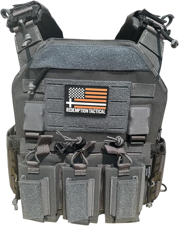 Redemption Crusader 2.0 Molle Quick Release Buckles Airsoft Vest by RedemptionTactical
