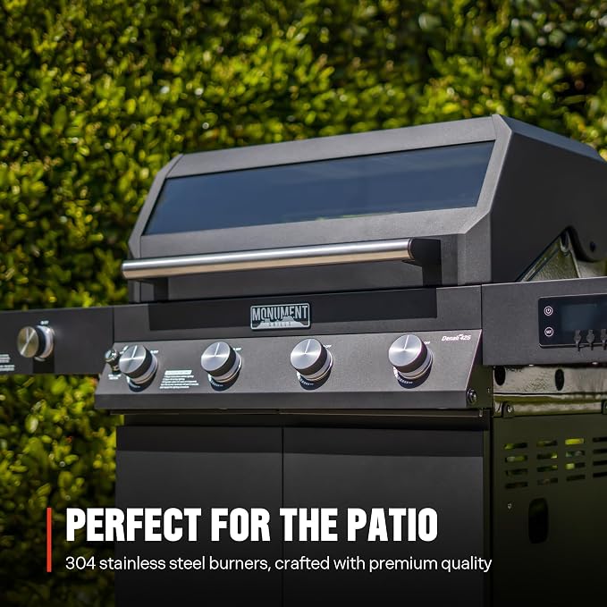 Monument Grills Denali 425 4-Burner Liquid Propane Gas Smart bbq Grill - Image 7