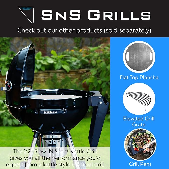 SnS Grills Slow ‘N Sear Charcoal Fire Baskets - Image 8