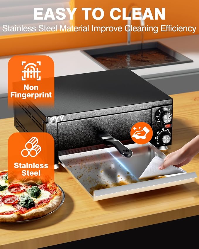 PYY Electric Pizza Oven Indoor Countertop Pizza Oven Commercial Pizza Maker - Image 5