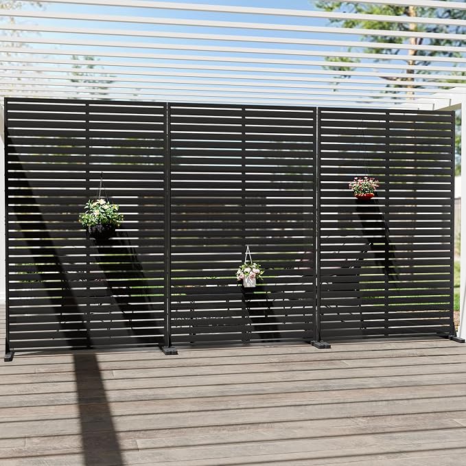 Privacy Fence Screen Outdoor Freestanding Privacy Panel, Room/Garden Divider - Image 2