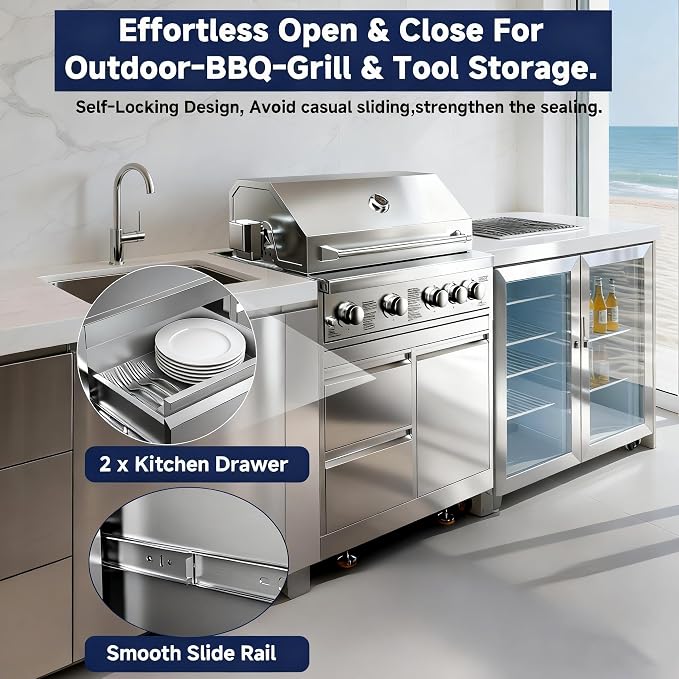 BODEGA Outdoor Kitchen Cabinets - Image 4