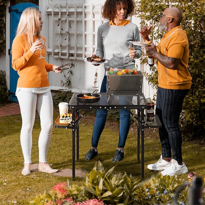 REDCAMP 35x16 Folding Grill Table - Image 2