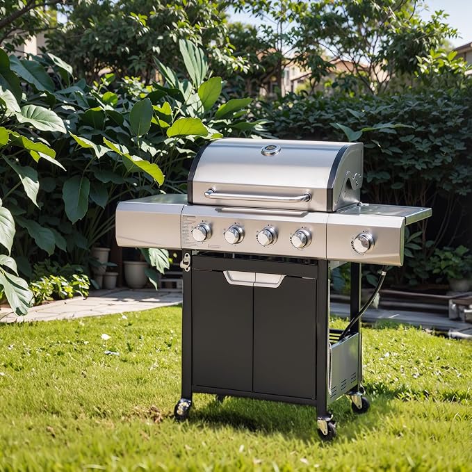 Zateety 4 Burner Propane Grill - Image 8