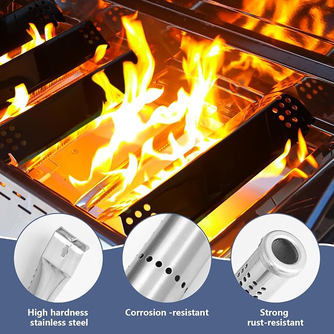 Cooking Grate, Heat Shield and Burner Kit - Image 5