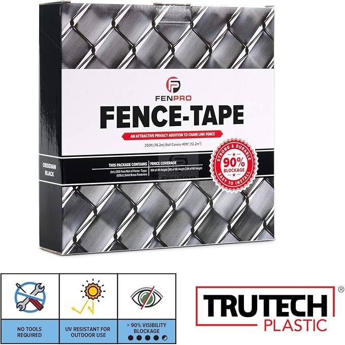 Chain Link Fence Privacy Tape - Image 2