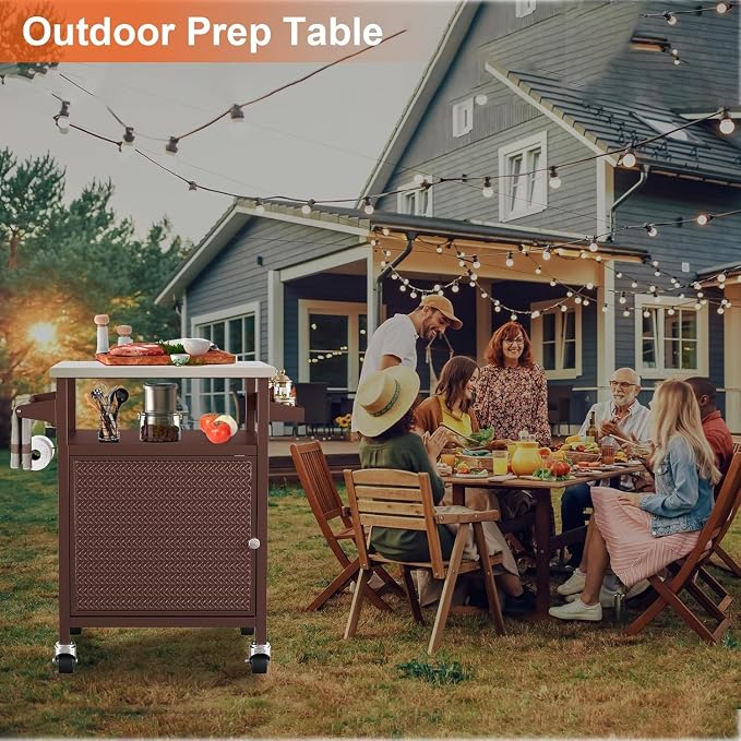 Outdoor Pizza Oven Table, Outdoor Table - Image 9