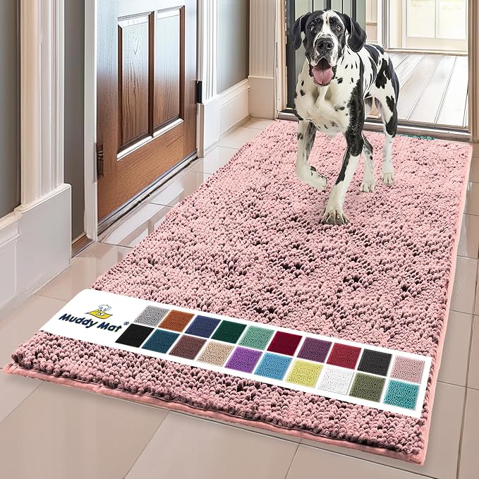 Muddy Mat® | Super Absorbent Door Mat Indoor, Microfiber Quick Dry Chenille by MuddyMat%C2%AE