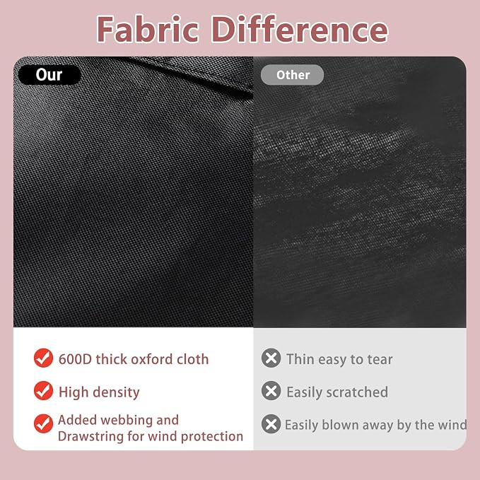 98 Inch Island Grill Cover Kitchen Extra Large Grill Cover Heavy Duty - Image 4