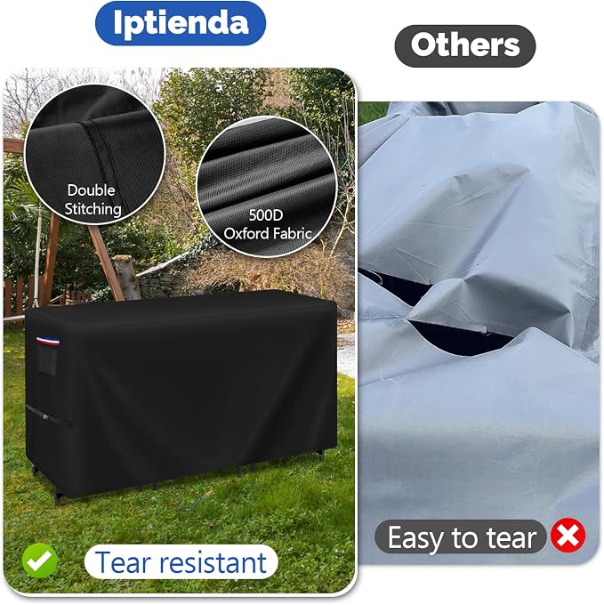 Patio Furniture Covers for High Top Table and Chairs, Waterproof Patio Set - Image 3