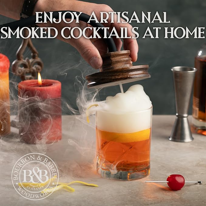 BOURBON&BARREL Cocktail Smoker Kit | Crafted - Image 3