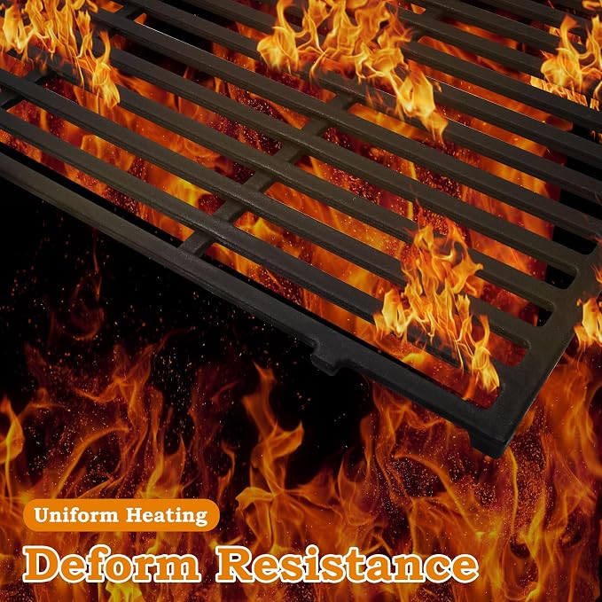 17.5 inch Grill Grates for Weber Spirit Grill Parts, Spirit 200 Series Parts - Image 4