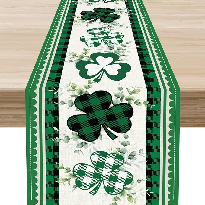St.Patrick's Day Table Runner by Unknown