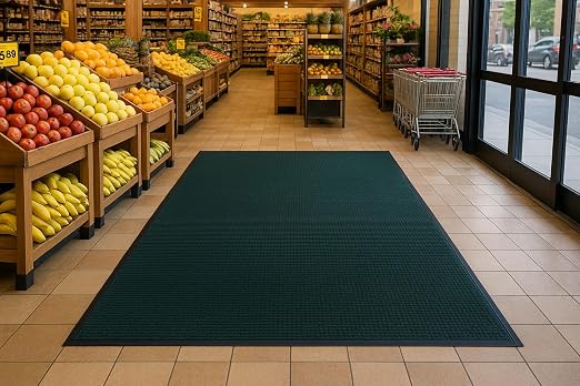 Guardian WaterGuard Indoor/Outdoor Wiper Scraper Floor Mat, Rubber/Nylon - Image 5
