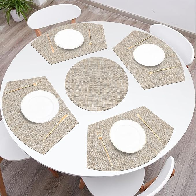 SHACOS Large Size Wedge Shape Placemats - Image 8