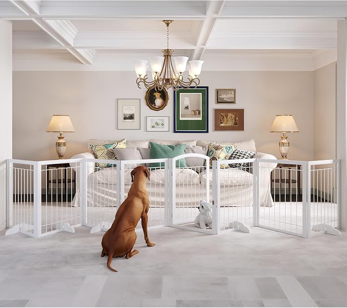 JSB 192-inch Extra Wide 30-inch Tall Dog gate by HomeFurniture