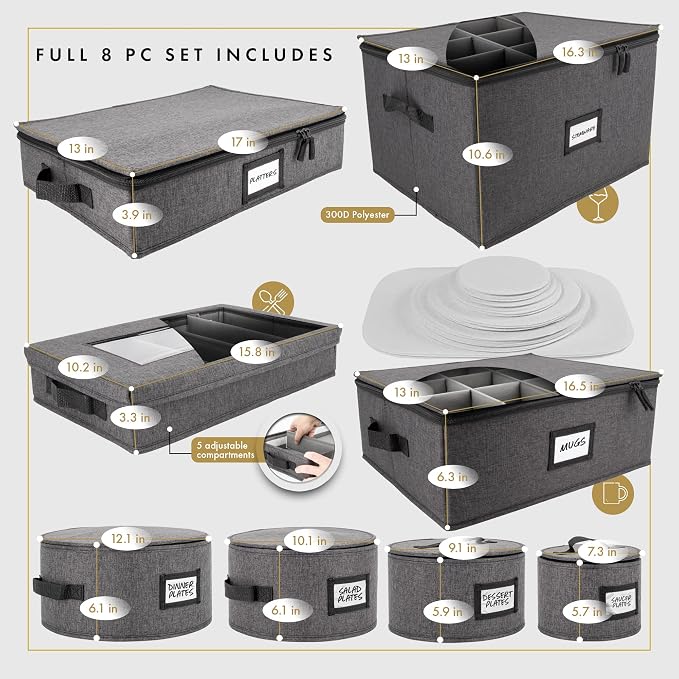 Homelux Theory 2pc Dessert Storage - Image 2
