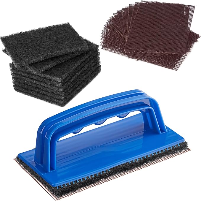 CUSINIUM 31-Piece Griddle Cleaning Kit: 1 Screen Holder, 20 Screens, 10 by CUSINIUMKitchenware