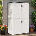 Greesum Outdoor Storage Cabinet, 50 Cu.Ft Deck Box Without Shelves, Waterproof by BuynowfromGreesum