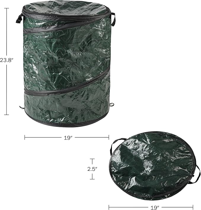 29.5-Gallon Pop Up Outdoor Garbage Can - Image 2