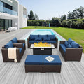 7 PCS Patio Furniture Set Outdoor Patio Furniture by RattanStar
