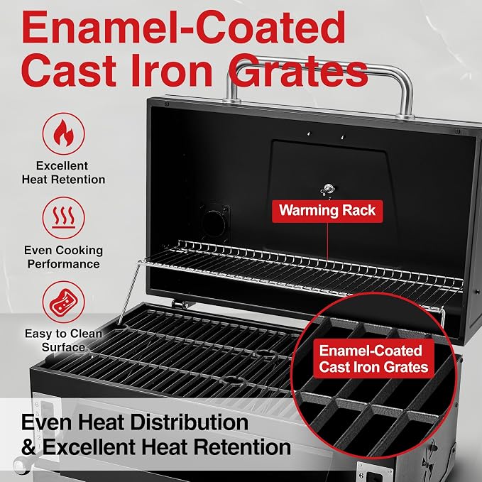 29 In Built-in Barbecue Grill, Charcoal bbq Grills - Image 5
