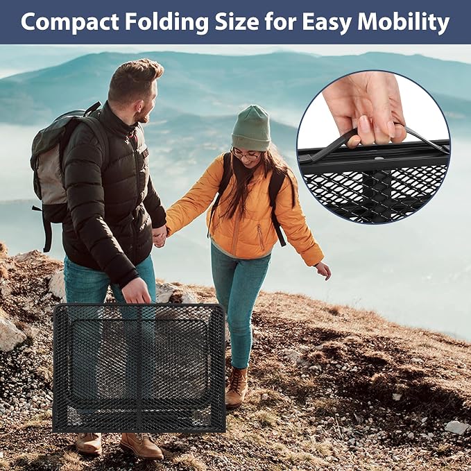 REDCAMP 36x24 Folding Grill Table - Image 8