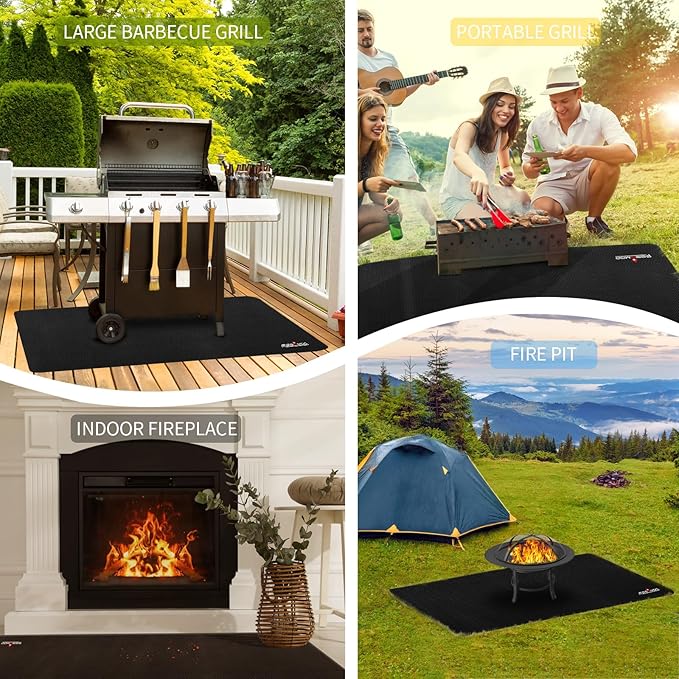 Upgrade 48 x 30 Inch Under Grill Mats - Image 7