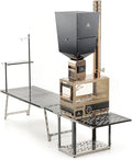M8 Pellet Stove Pro with Pellet Burner/Oven/Base/Camping Table—Portable by CAMPJOURNEY