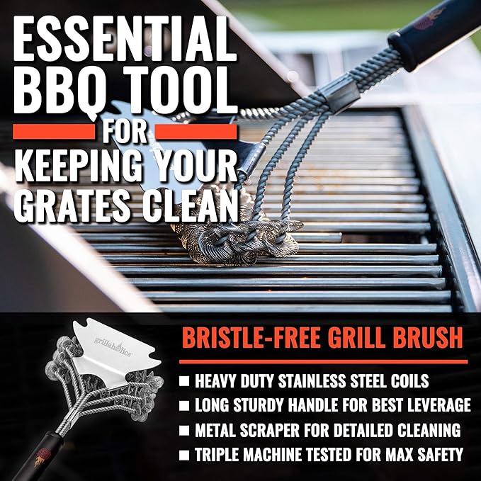 Grillaholics Grill Brush for Outdoor Grill - Image 2